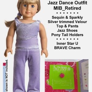 American Girl Jazz Dance Outfit 2009 New NIB